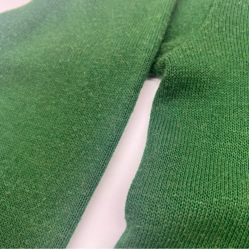 Vintage‎ Champion Michigan State Sweatshirt Medium Green V-Neck USA Made